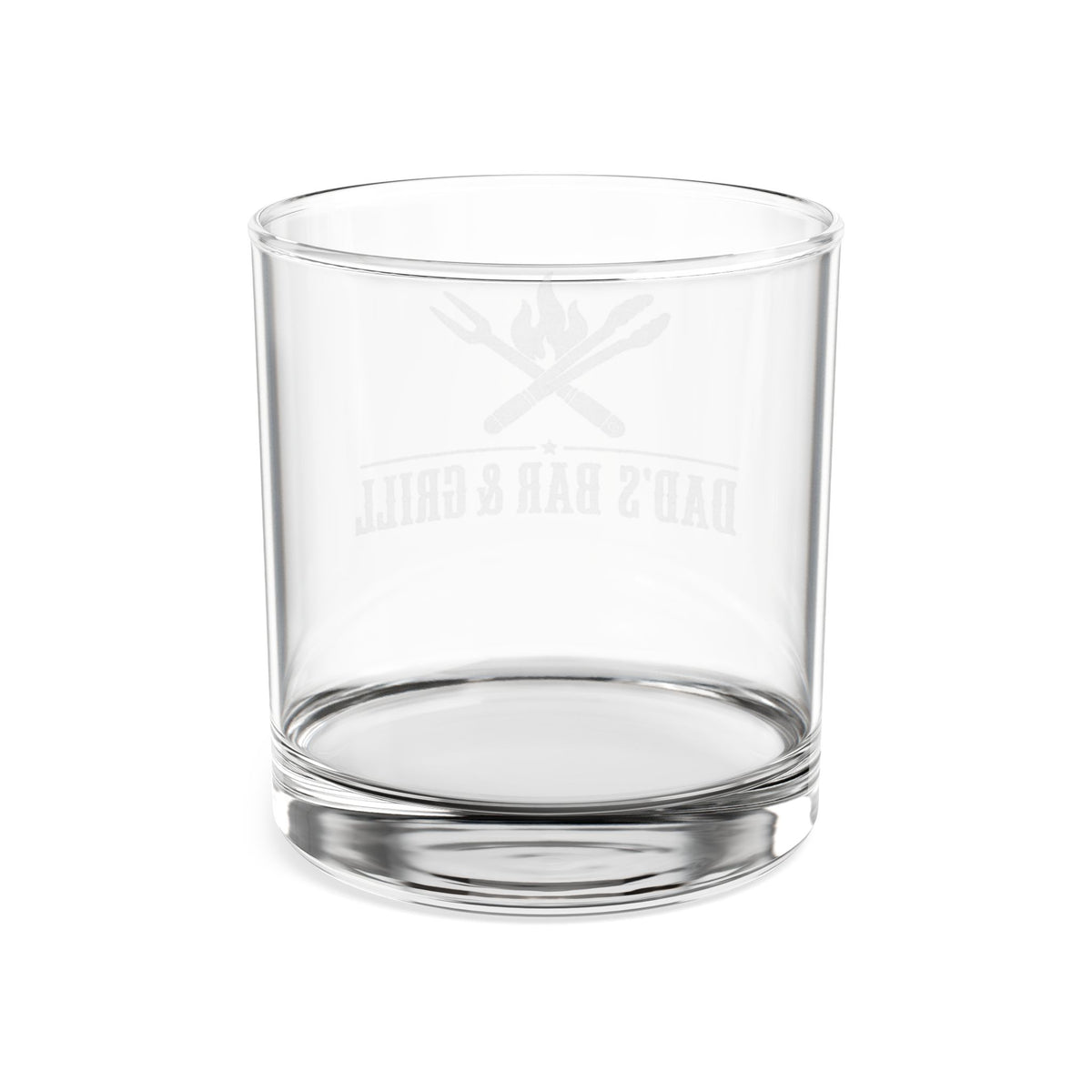 Engraved Whiskey Rocks Glass - 10 oz