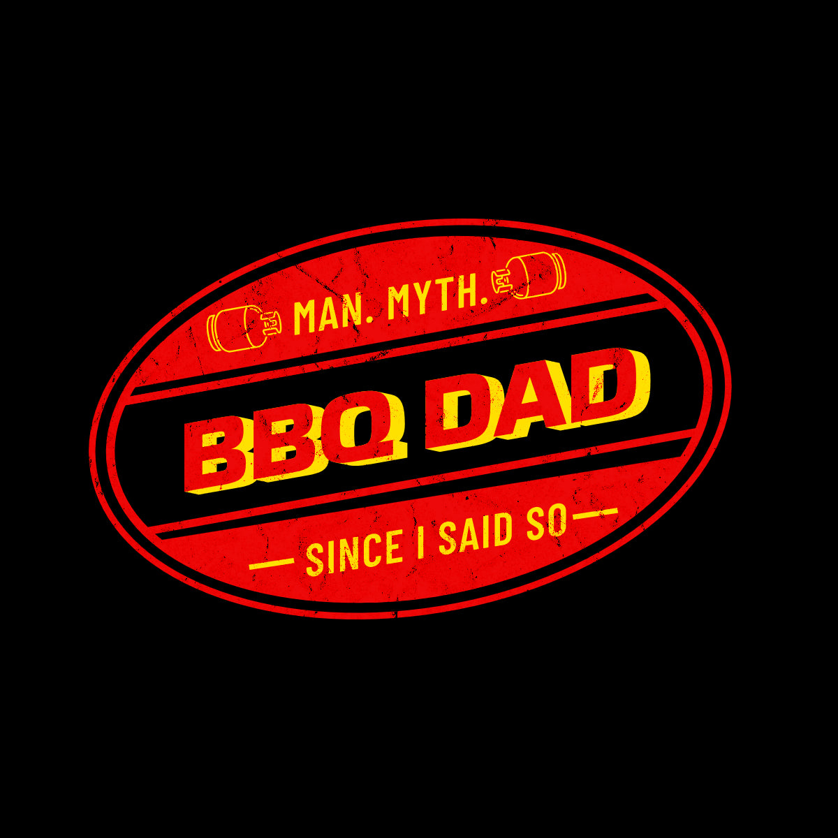Man Myth BBQ Dad Premium Tee
