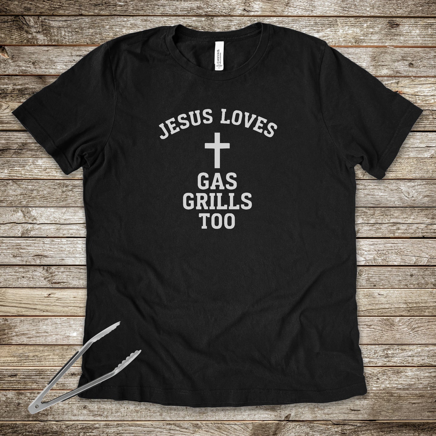 Jesus Loves Gas Grills - Premium Tee
