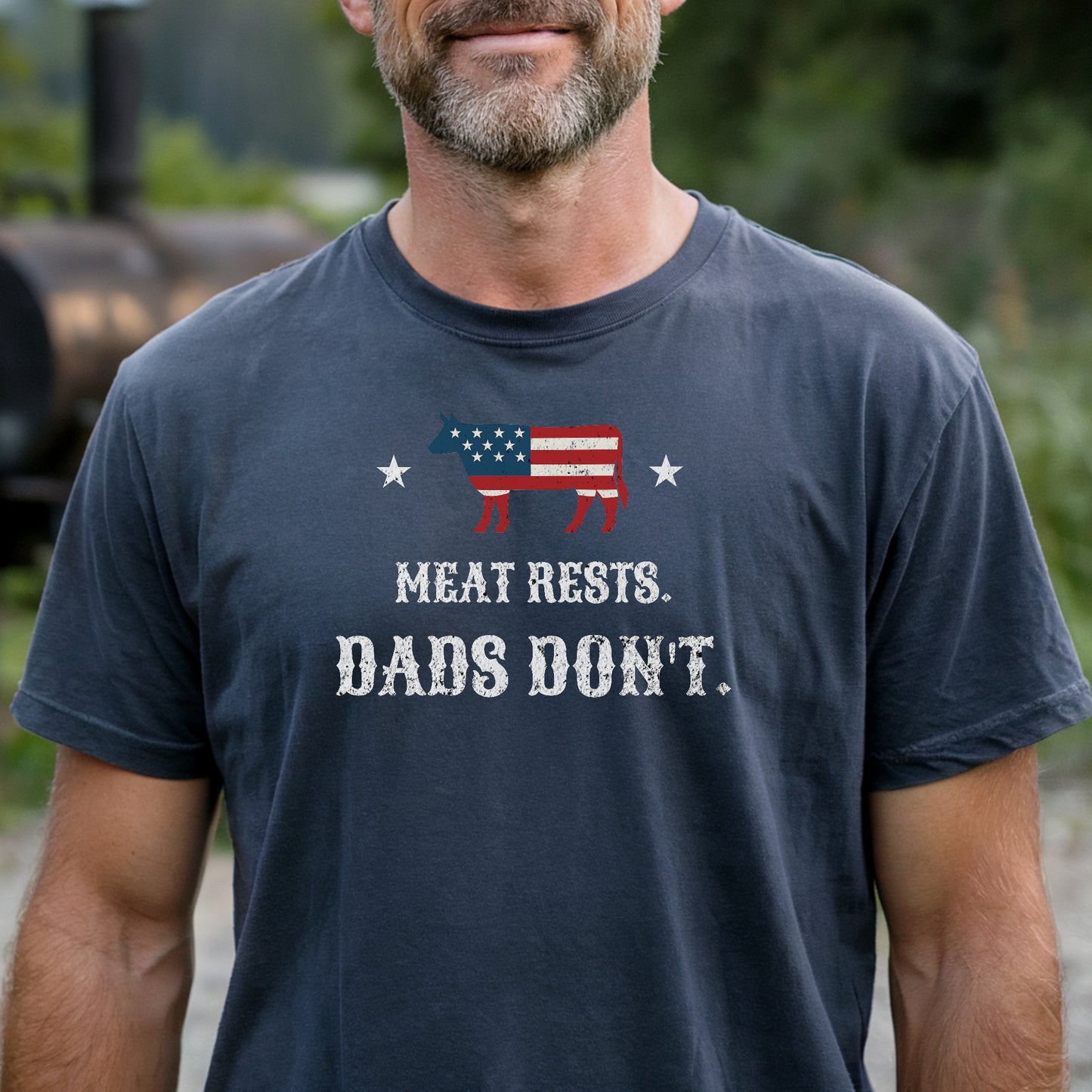 Meat Rests. Dads Don't. Premium Tee
