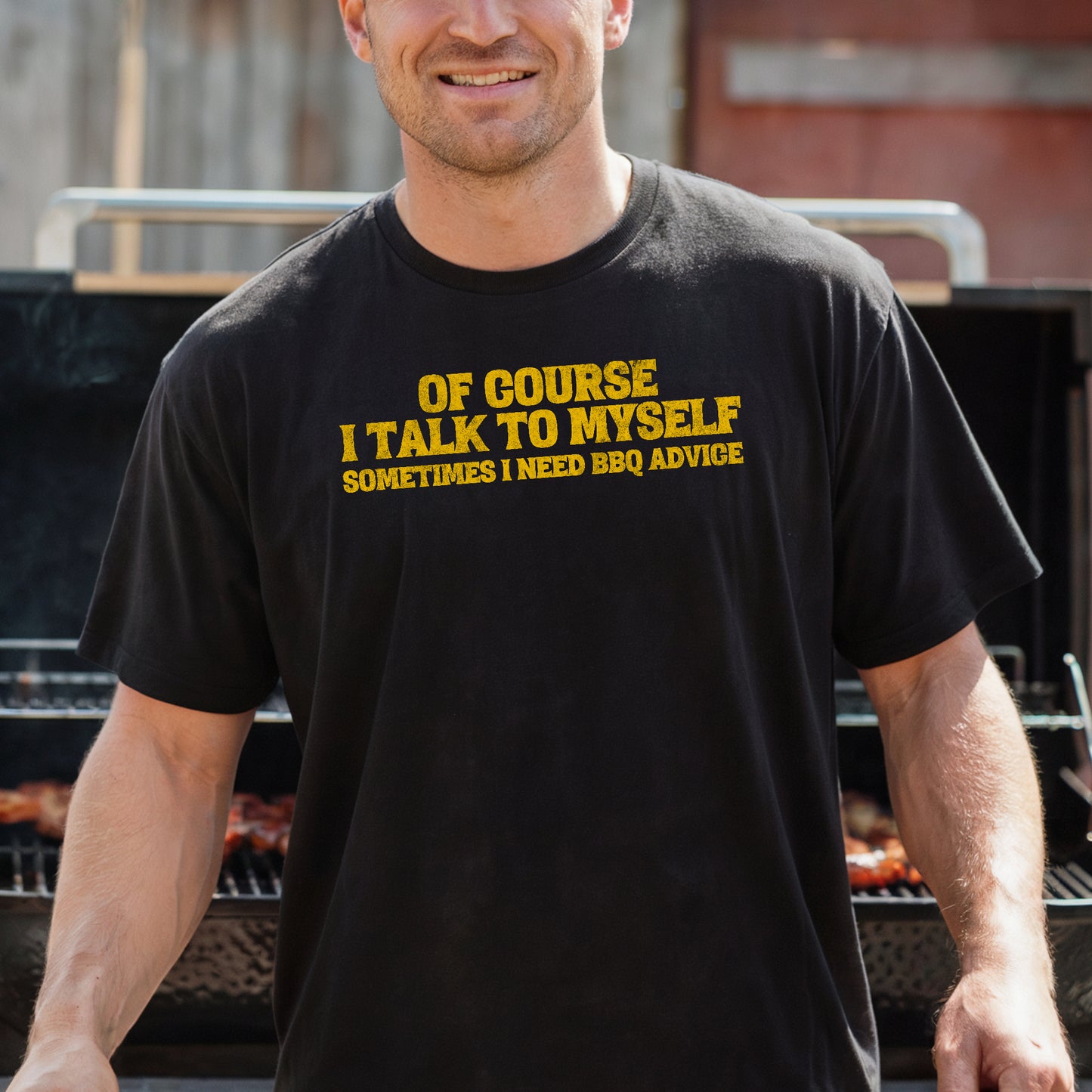 Of Course I Talk To Myself Premium Tee