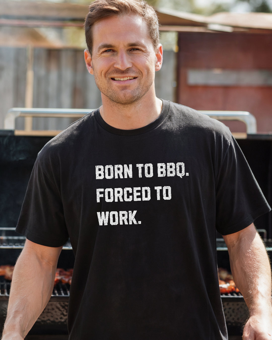 Born to BBQ Premium Tee