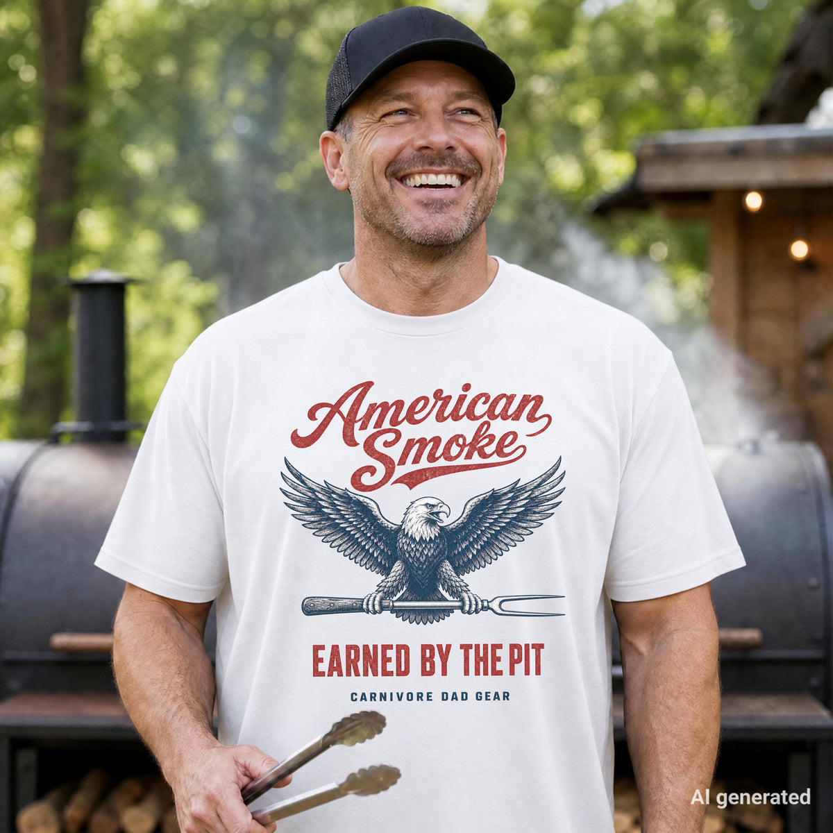 American Smoke Tee