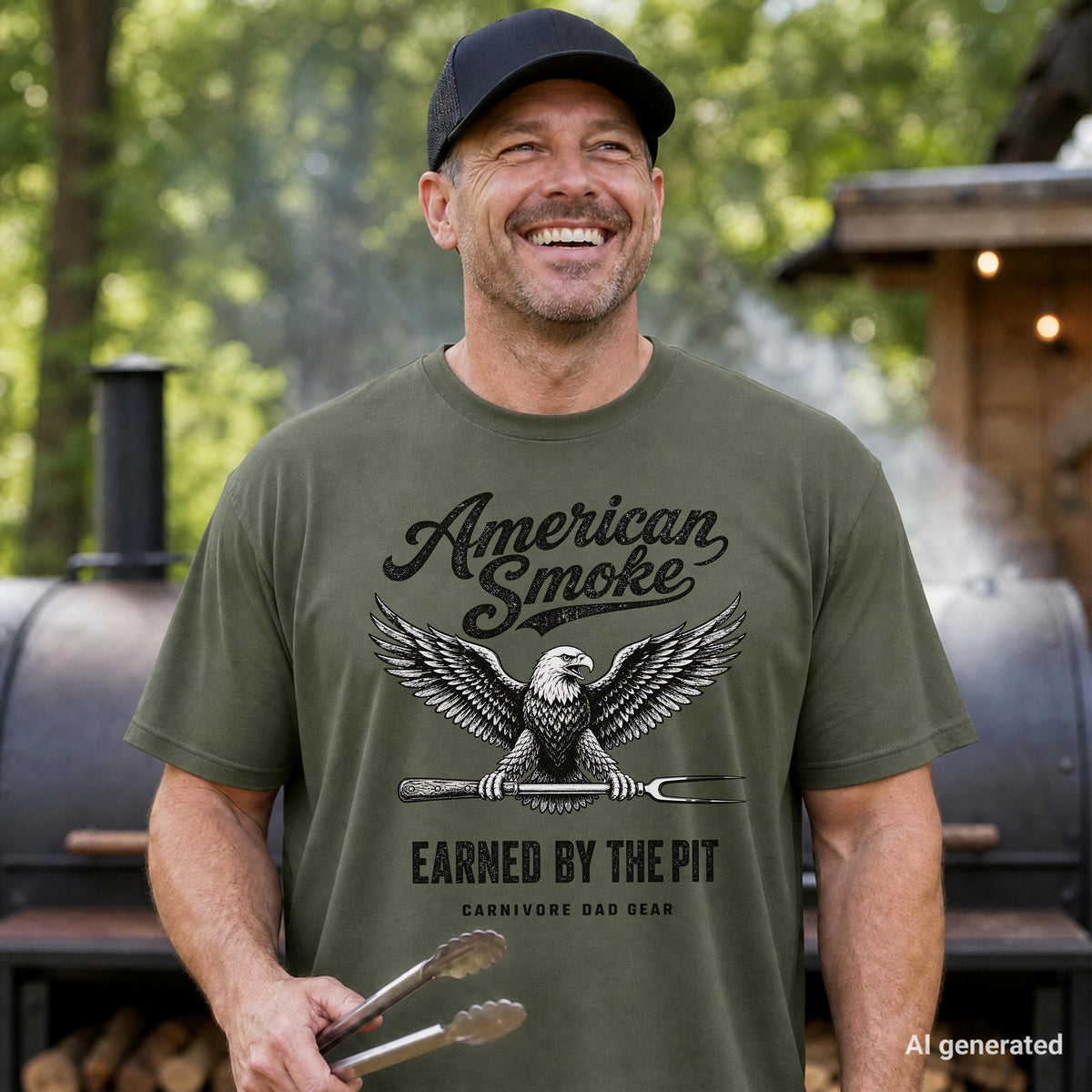 American Smoke Tee