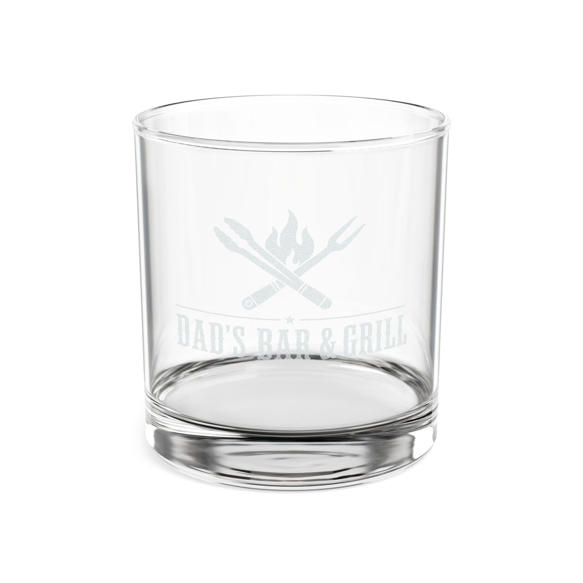 Engraved Whiskey Rocks Glass - 10 oz