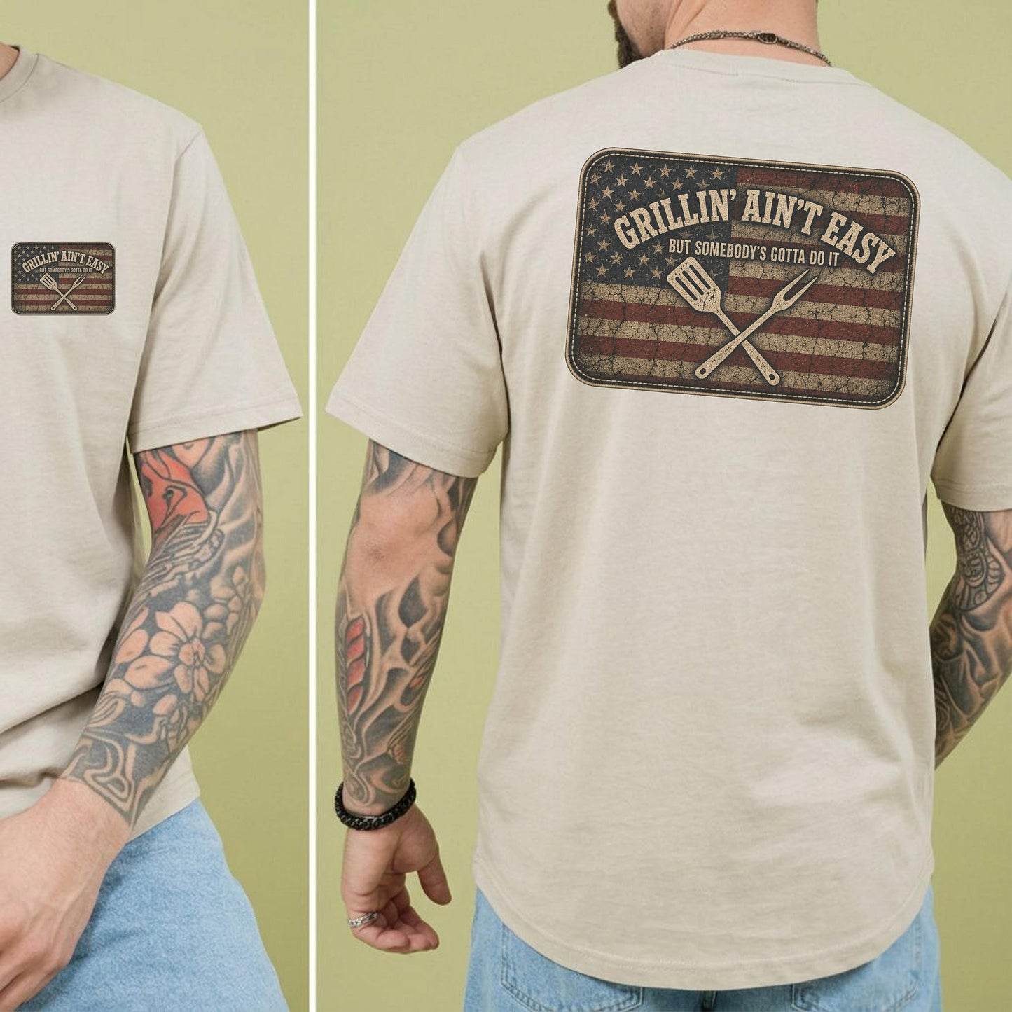 Grillin' Aint Easy Tee