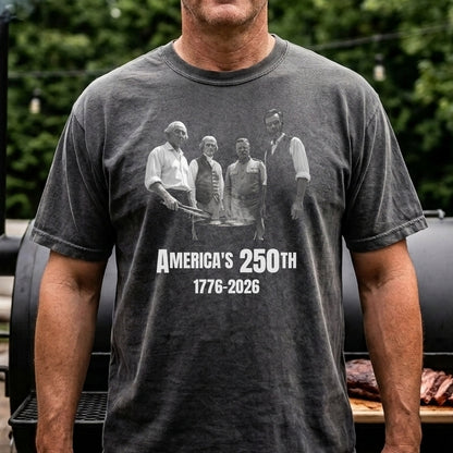 Mt Rushmore BBQ Premium Tee