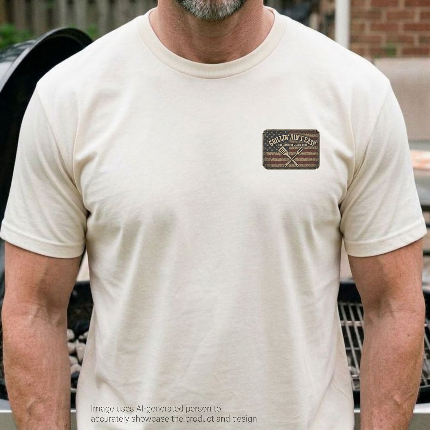 Grillin' Aint Easy Tee
