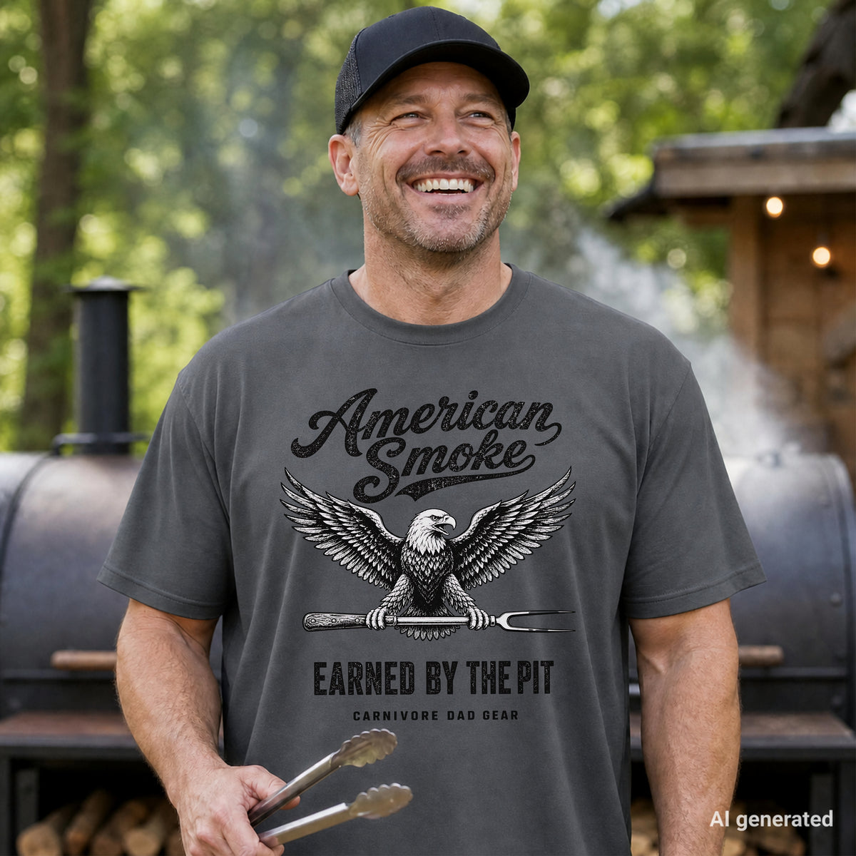 American Smoke Tee