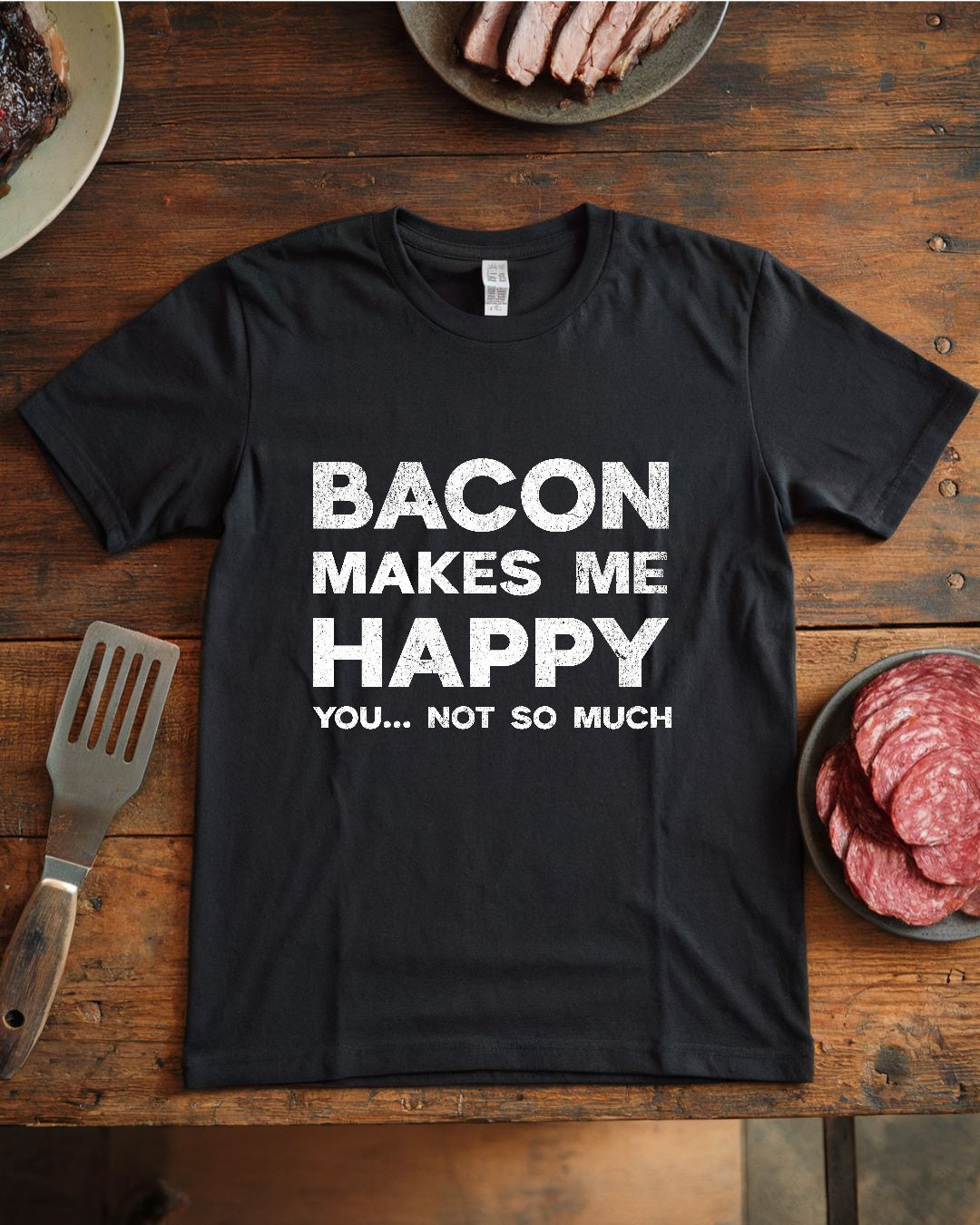 Bacon makes me happy Premium tee