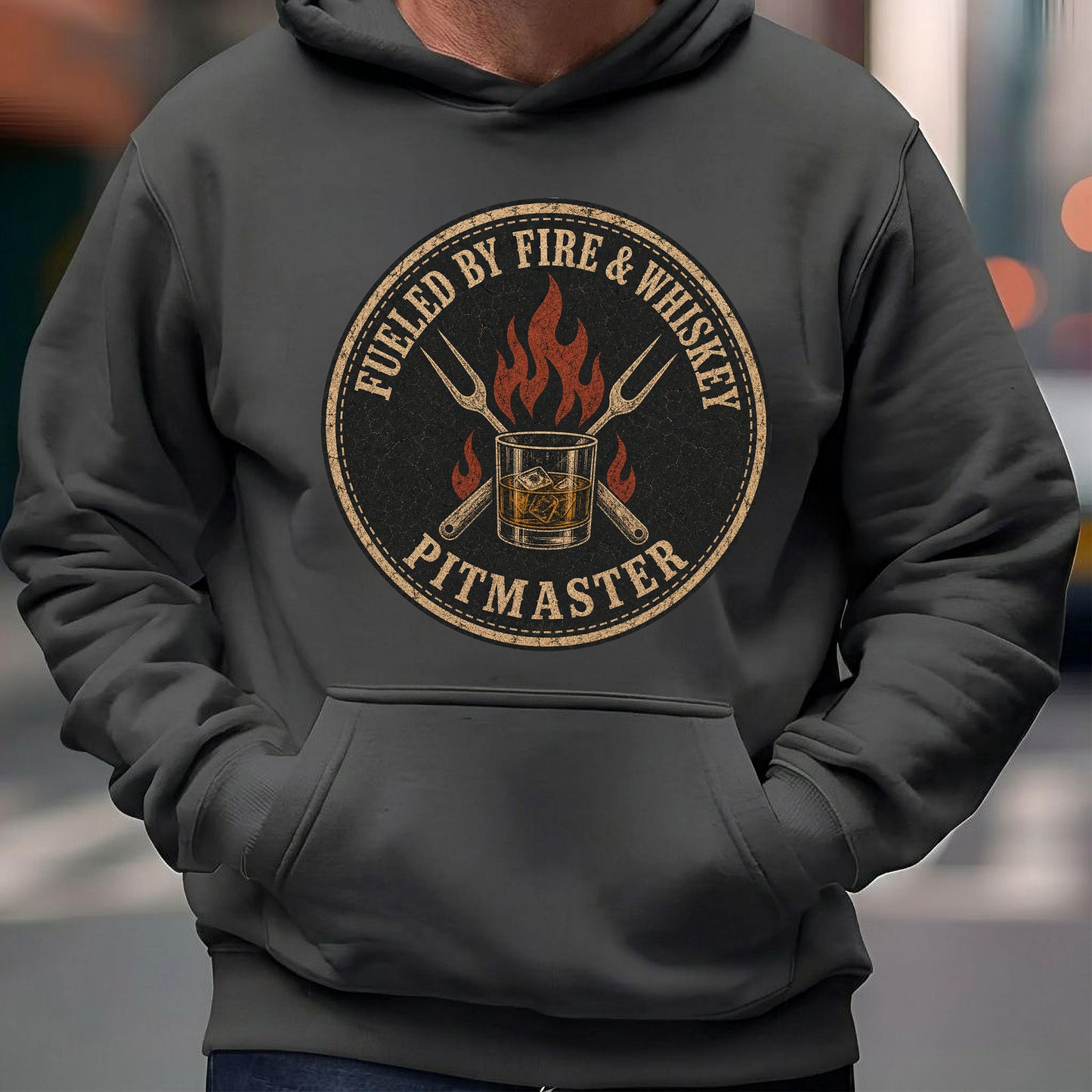 Fire & Whiskey Hoodie