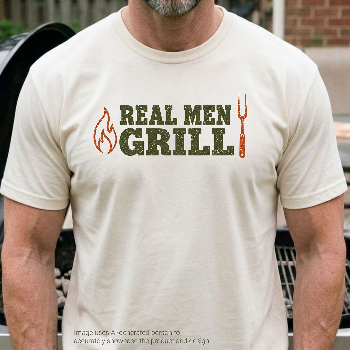Real Men Grill Tee