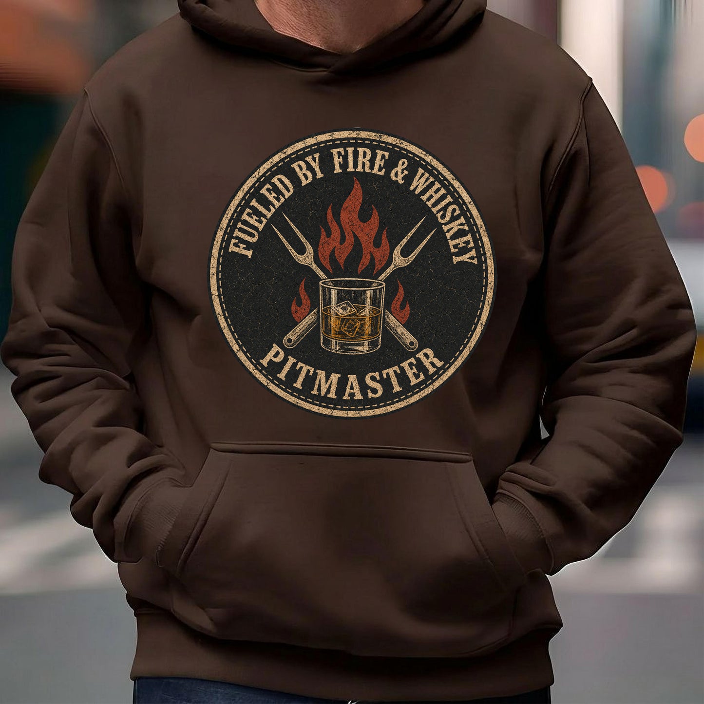 Fire & Whiskey Hoodie