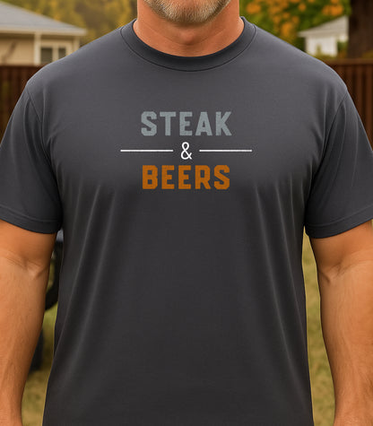 Steak & Beers Premium Tee