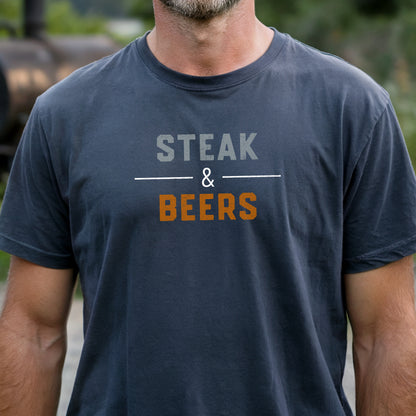 Steak & Beers Premium Tee