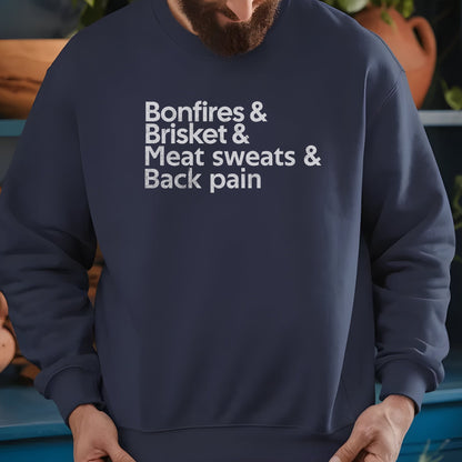 Bonfires & back pain - Sweatshirt