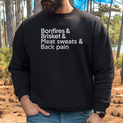 Bonfires & back pain - Sweatshirt