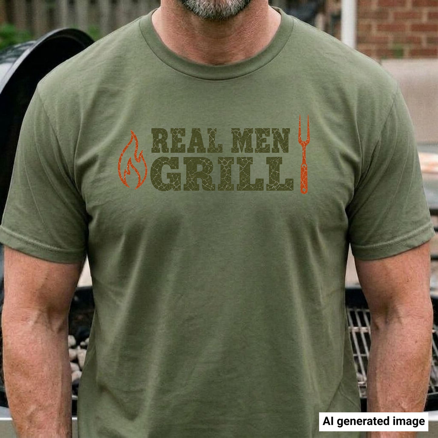 Real Men Grill Tee