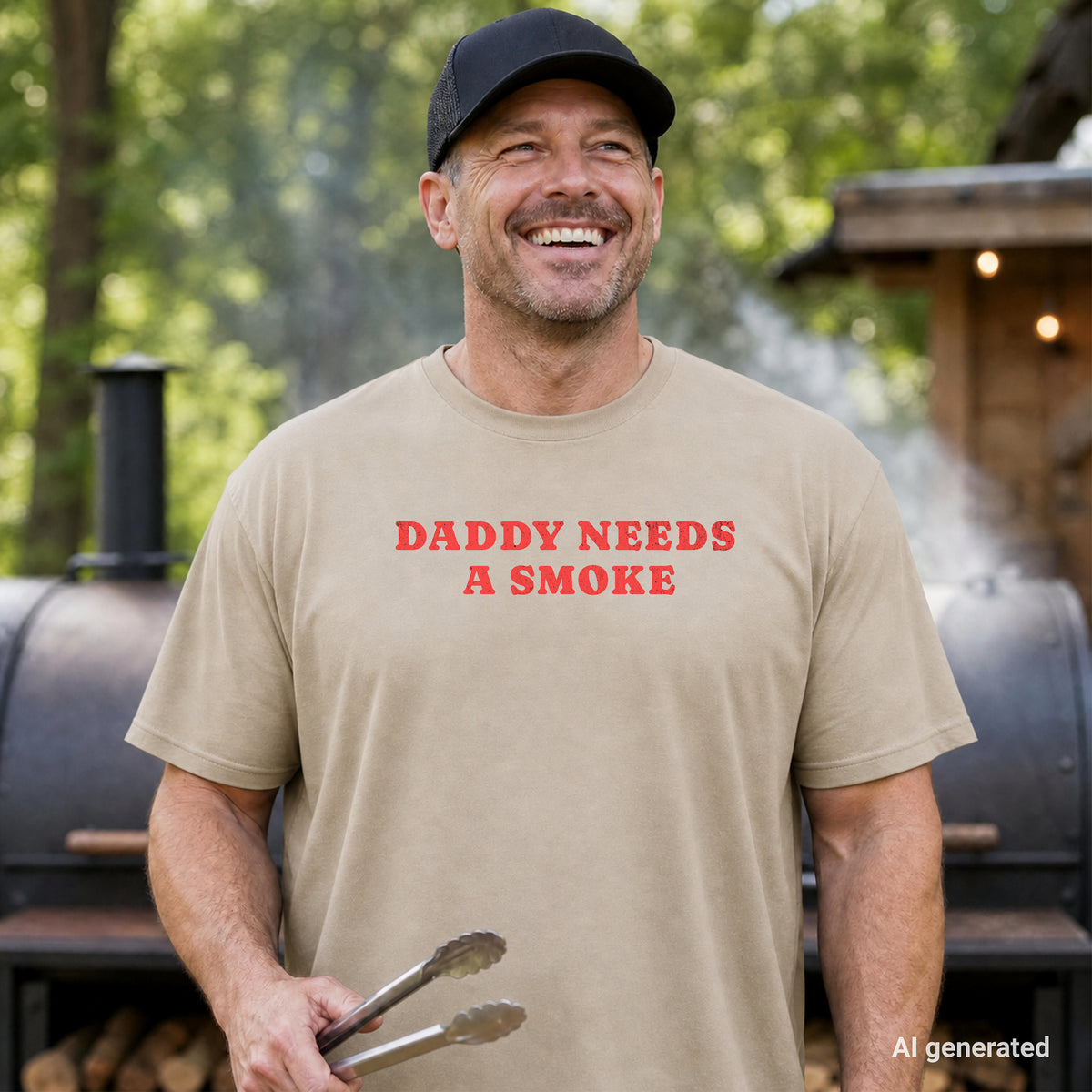 Daddy Needs a Smoke Tee