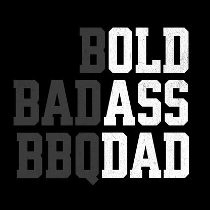 Bold Bad Ass BBQ Dad Premium Tee