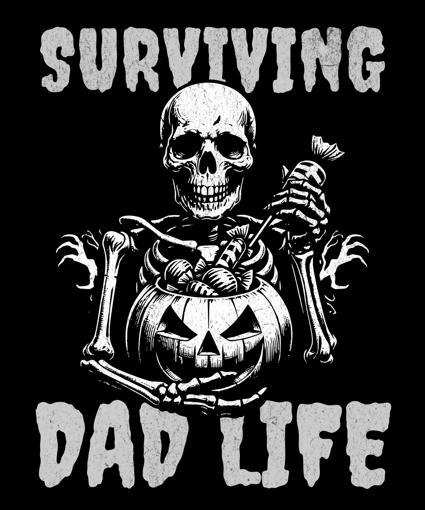 Surviving Dad Life - Halloween Premium Tee