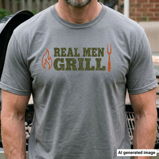 Real Men Grill Tee