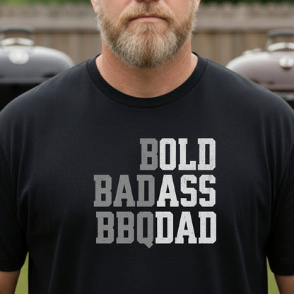 Bold Bad Ass BBQ Dad Premium Tee