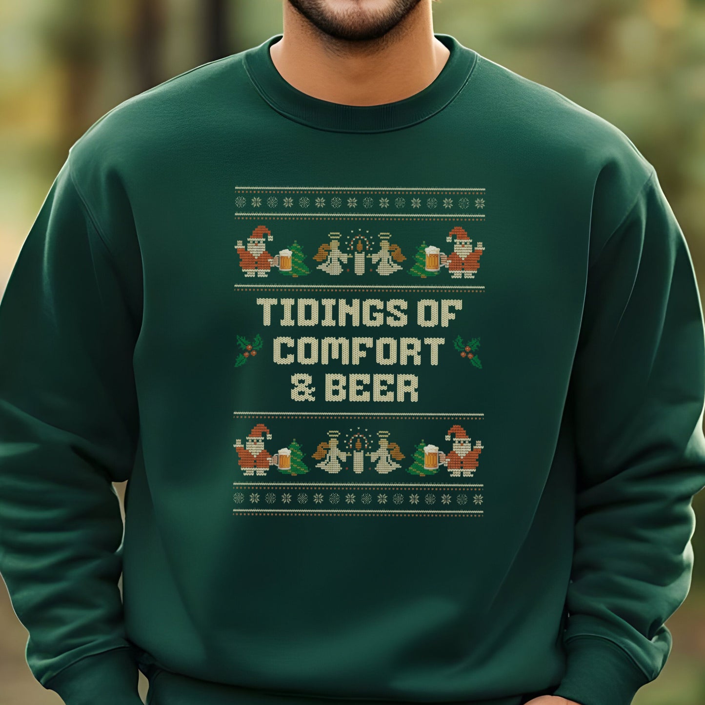 Beer - Ugly Christmas Sweatshirt