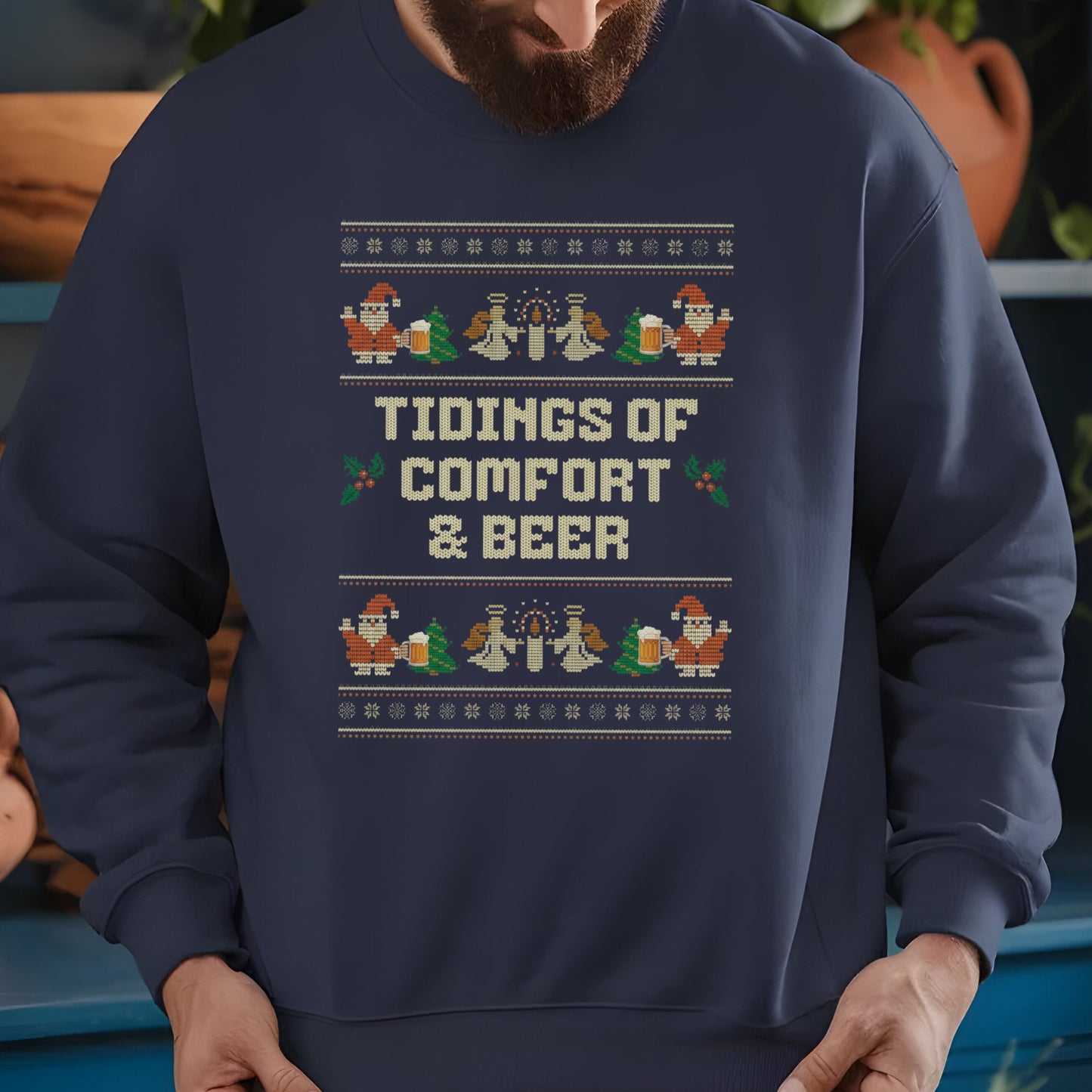 Beer - Ugly Christmas Sweatshirt