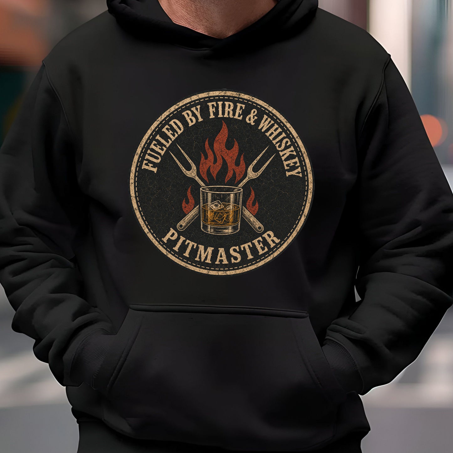 Fire & Whiskey Hoodie