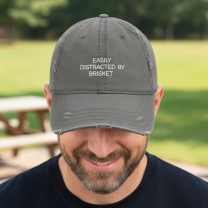 Brisket - Distressed Dad Hat