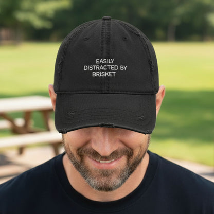 Brisket - Distressed Dad Hat