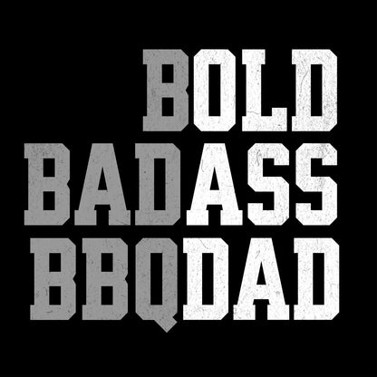 Bold Bad Ass BBQ Dad Premium Tee