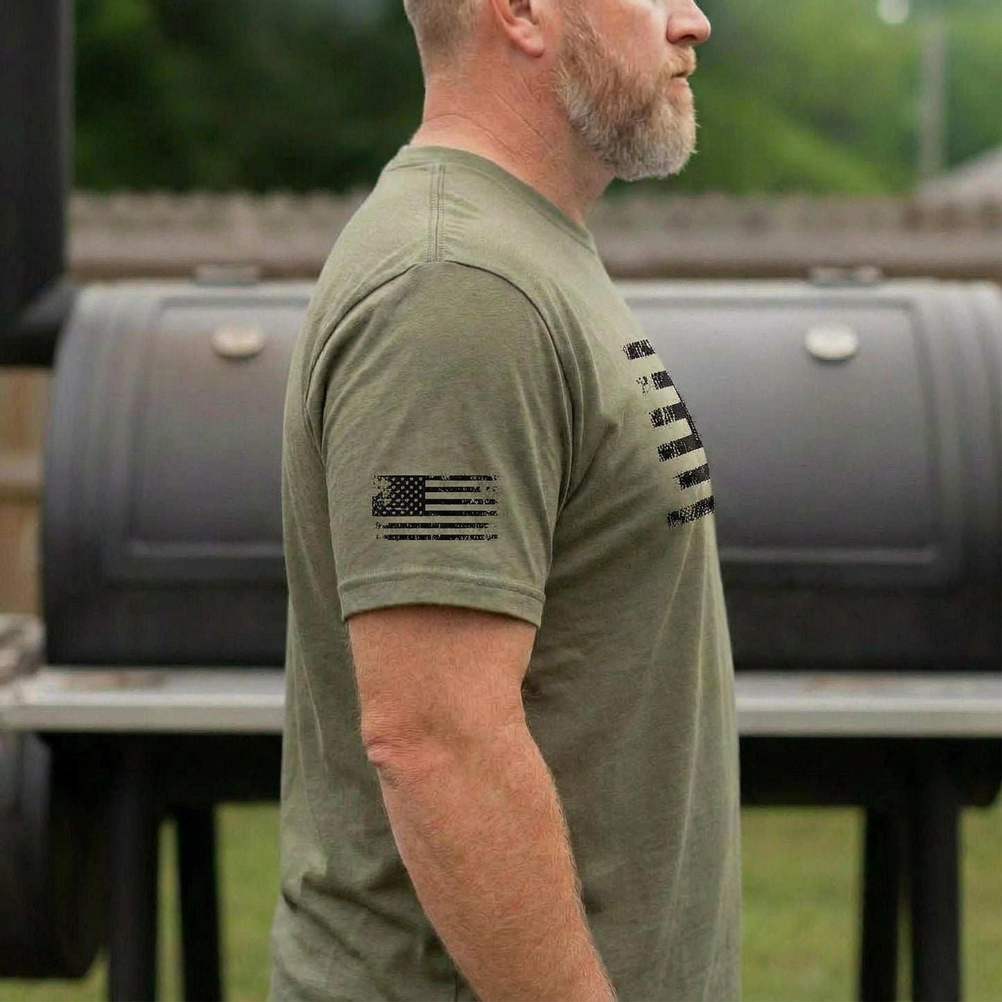 American Flag Tee