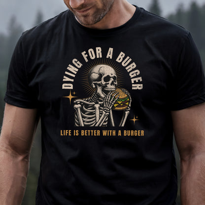Dying For a Burger - Halloween Premium Tee