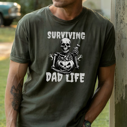 Surviving Dad Life - Halloween Premium Tee