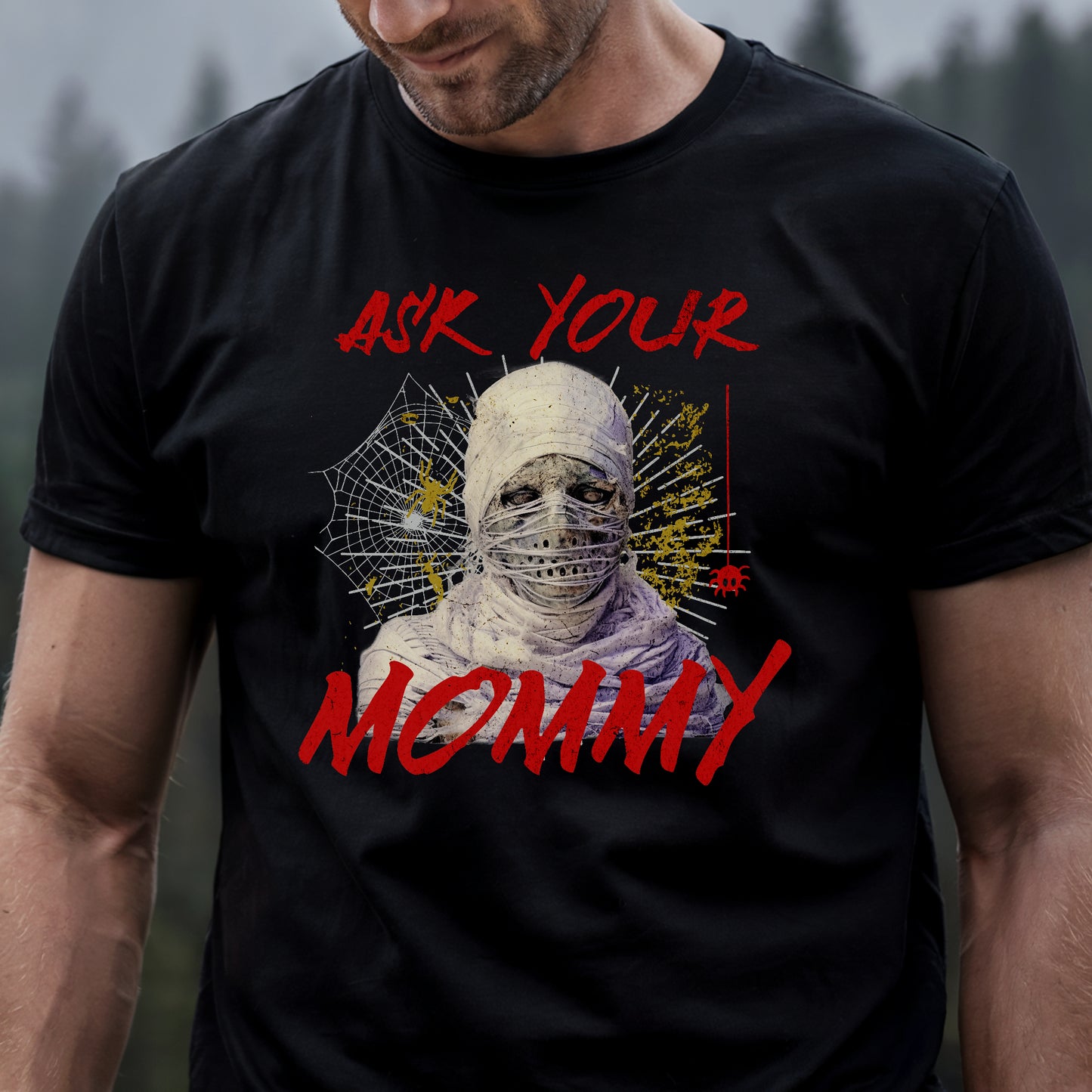 Ask Your Mommy - Halloween Premium Tee