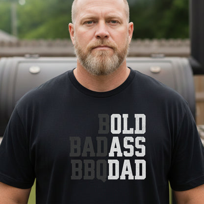 Bold Bad Ass BBQ Dad Premium Tee