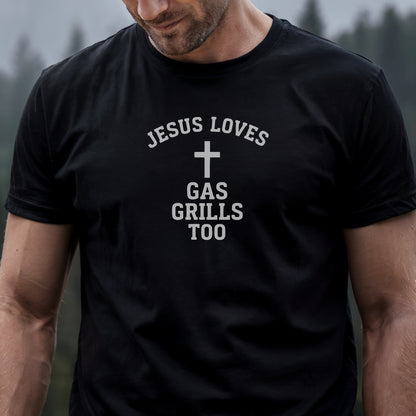 Jesus Loves Gas Grills - Premium Tee