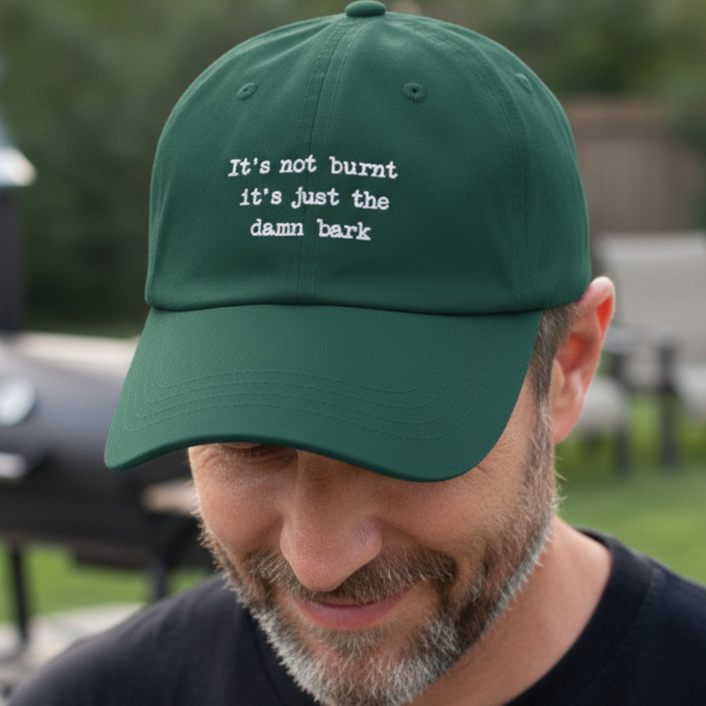 It's not burnt - Dad hat