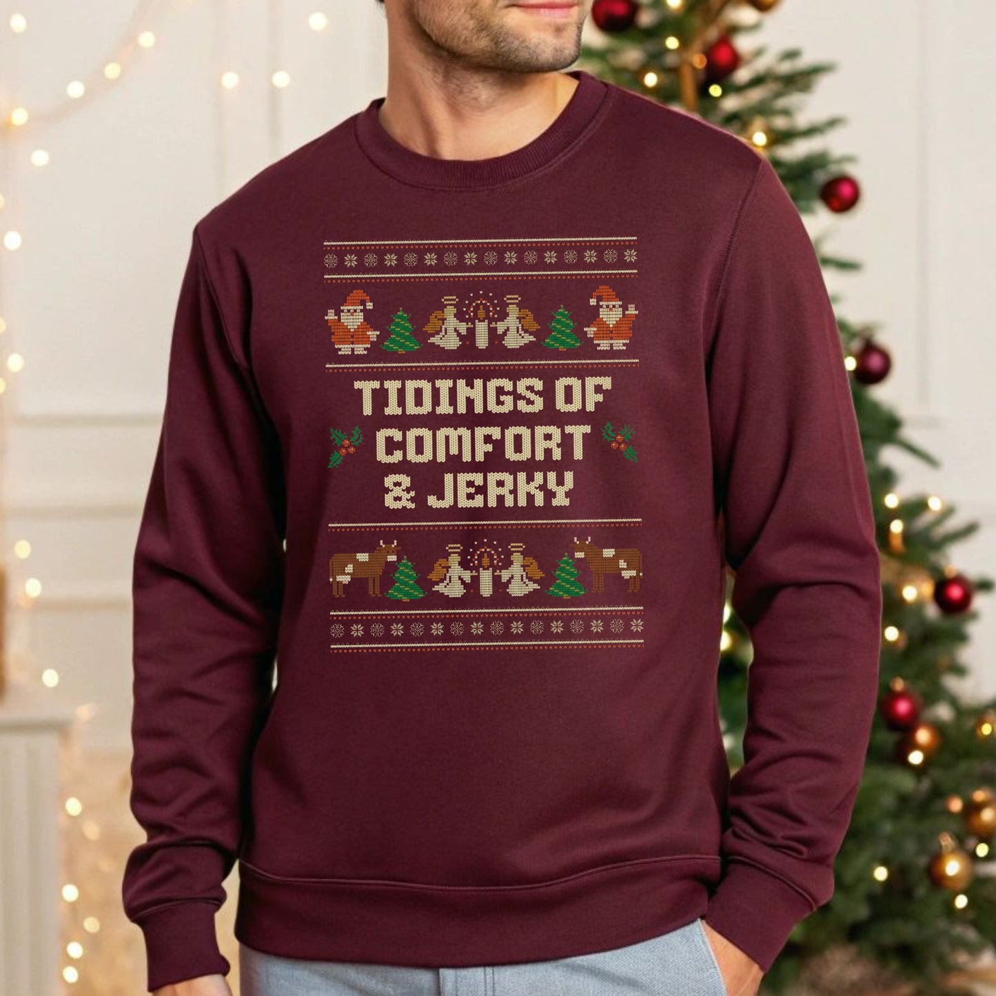 Jerky - Ugly Christmas Sweatshirt