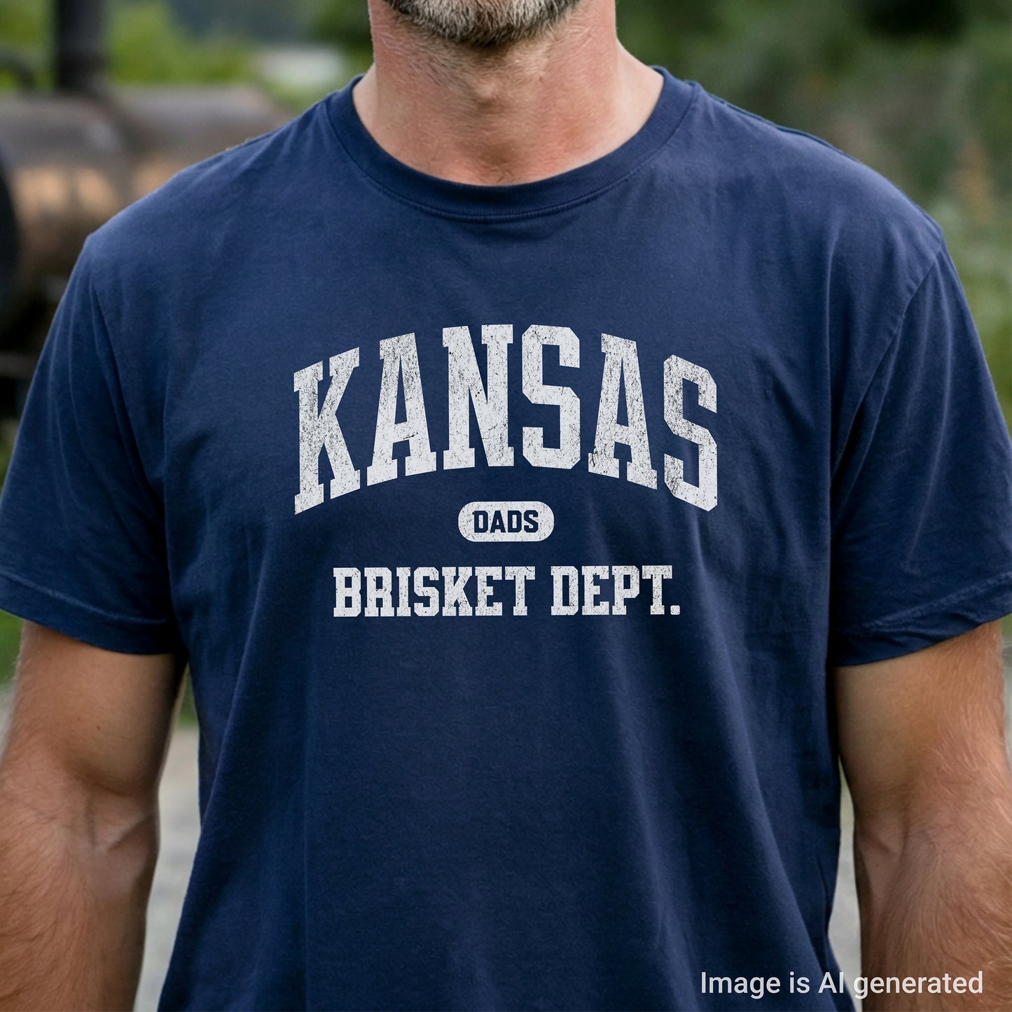 Kansas Dads Brisket Dept. Tee