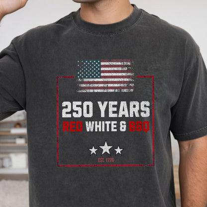 Red White BBQ - Premium Tee