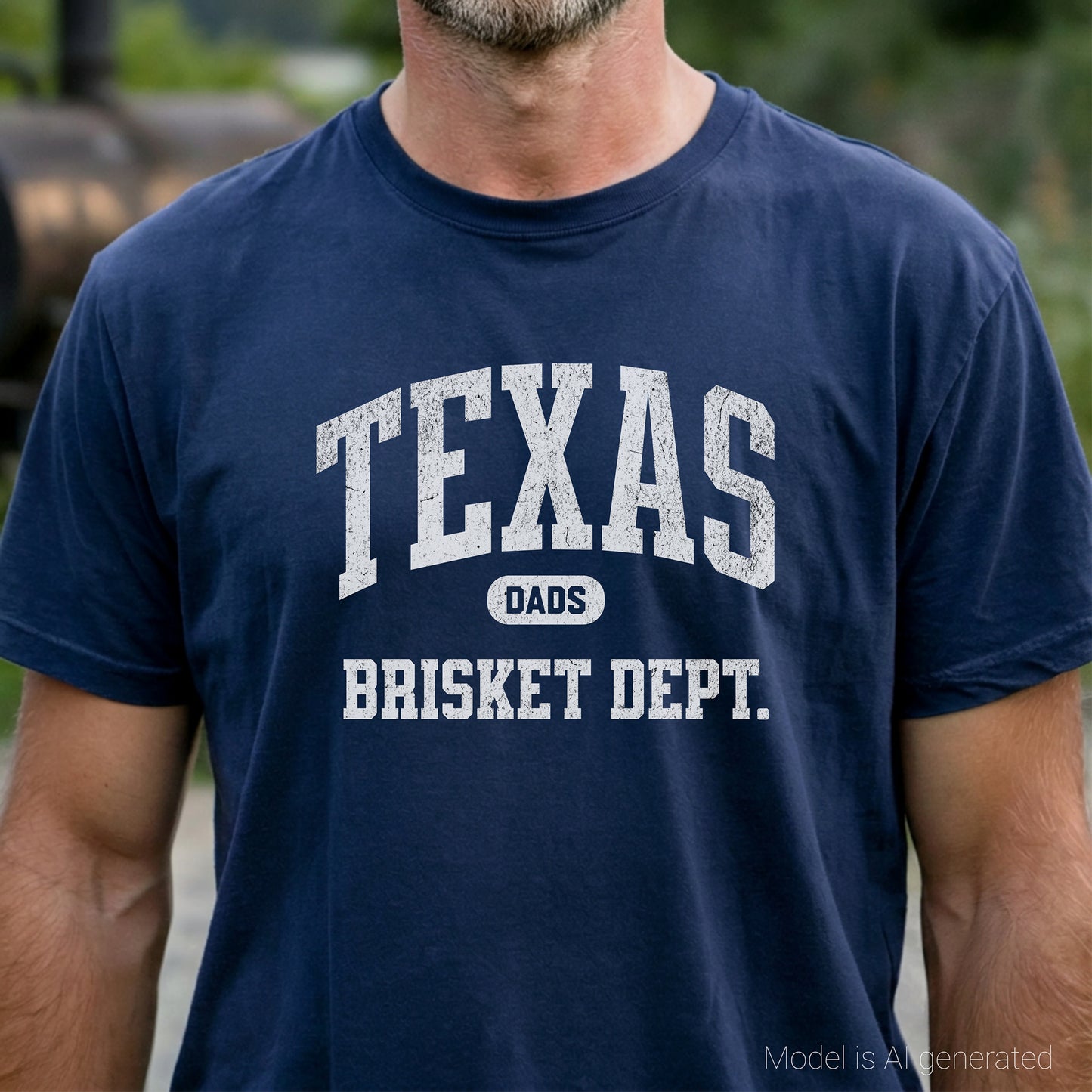 Texas Dads Brisket Dept. Tee