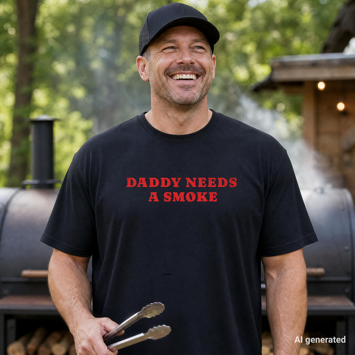 Daddy Needs a Smoke Tee