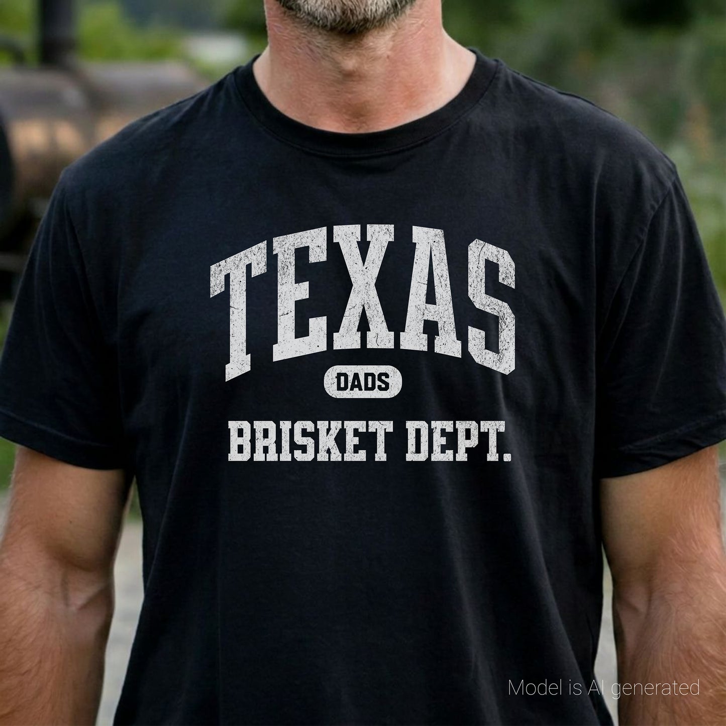 Texas Dads Brisket Dept. Tee