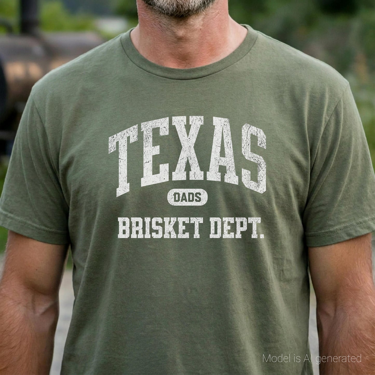 Texas Dads Brisket Dept. Tee